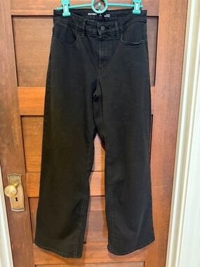 Old Navy Women’s High Rise Wow Wide Black Jeans